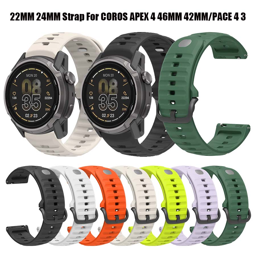 Silicone Watch Band 22Mm - Cinturino di ricambio in silicone per