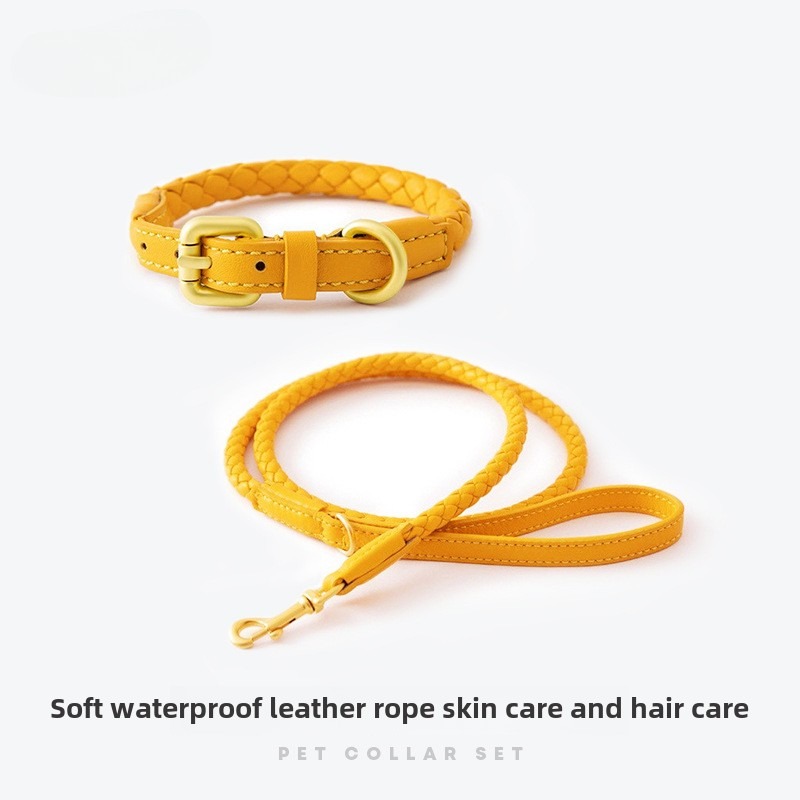 Leather Strap Quick Release - Loudik Guinzaglio per cani in pelle