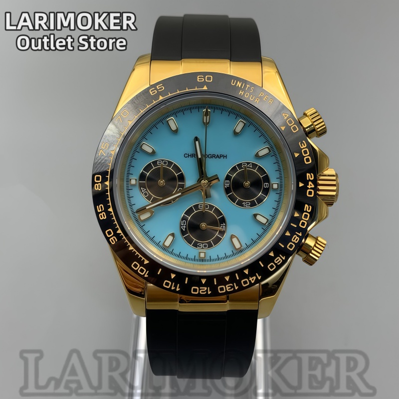 Rubber Strap Diver - LARIMOKER 39mm Orologio sportivo da uomo