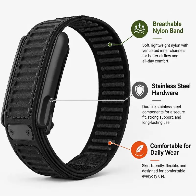 Cinturino in nylon e silicone  - Sport Loop Velcro recensione e prezzo