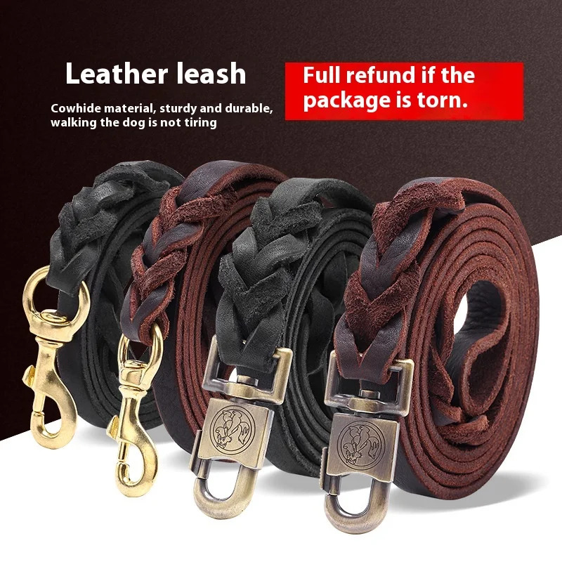 Guinzaglio per cani in vera pe - Leather Strap Quick Release recensione e prezzo